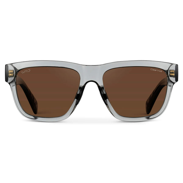 Link | Polarized - Crystal Grey / Brown Lens