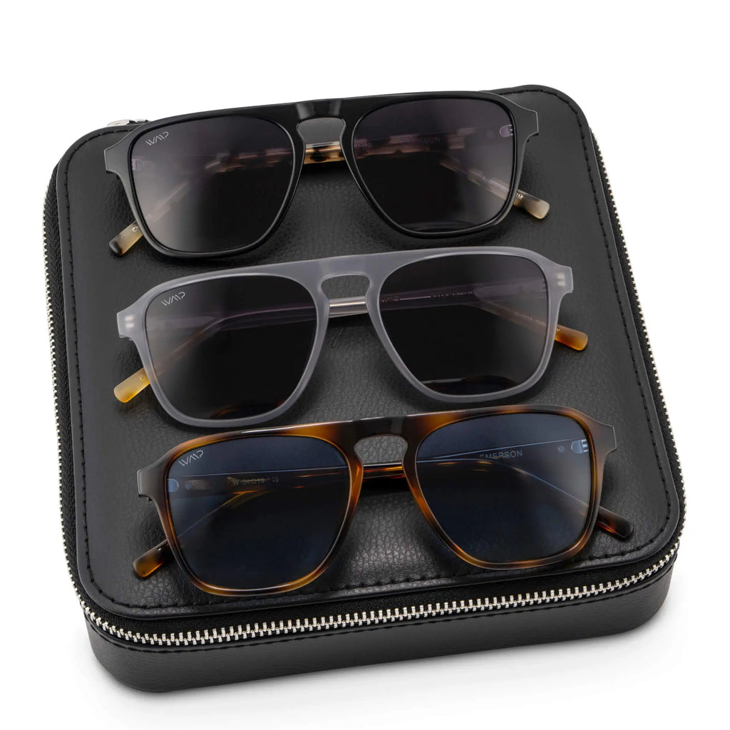 WMP Eyewear | Sunglass Bundle Kit with Case display picture 1