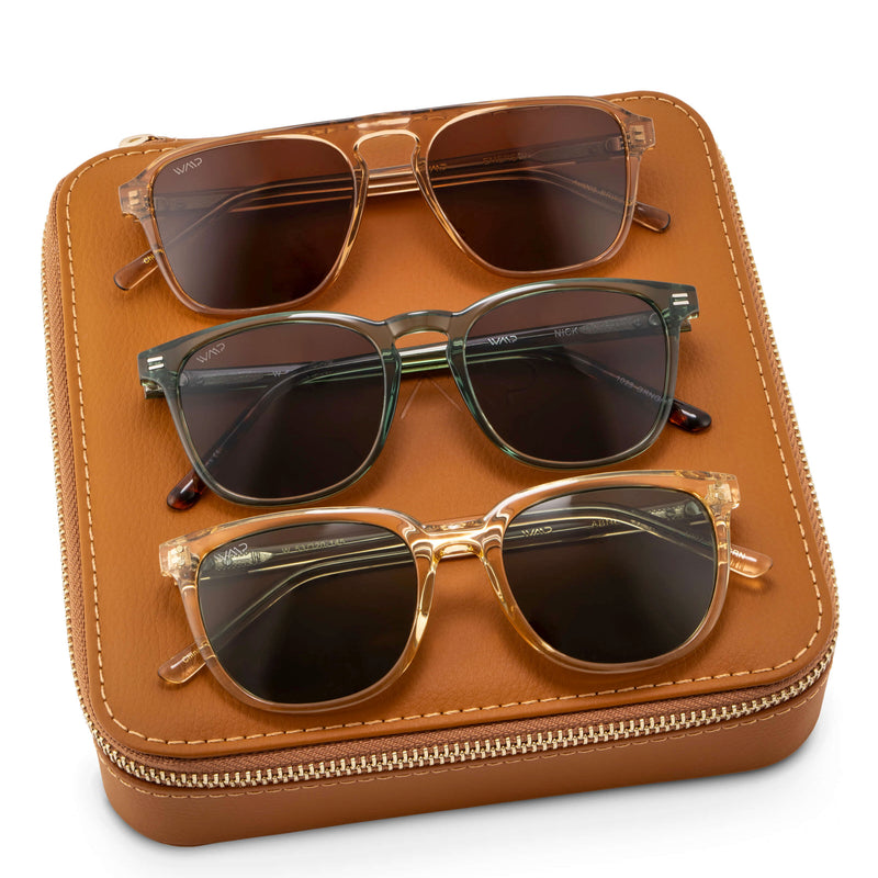 CRYSTAL FRAMES KIT - Brown Case