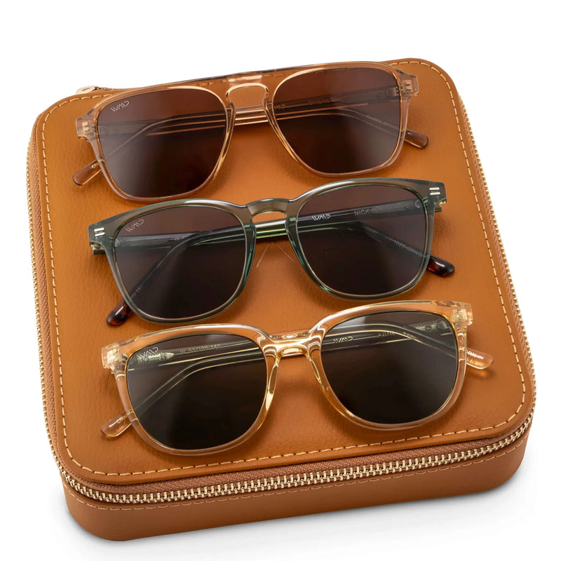 CRYSTAL FRAMES KIT - Brown Case