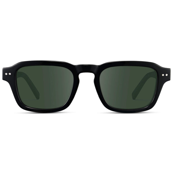 Morris | Prescription Sunglasses - Black / G15 Lens