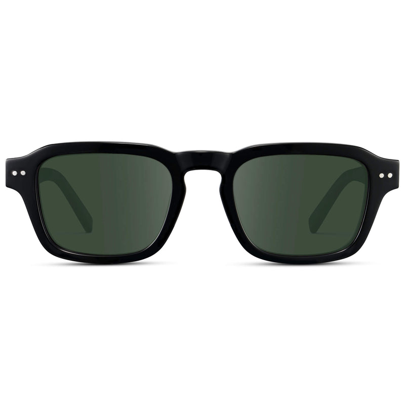Morris | Prescription Sunglasses - Black / G15 Lens