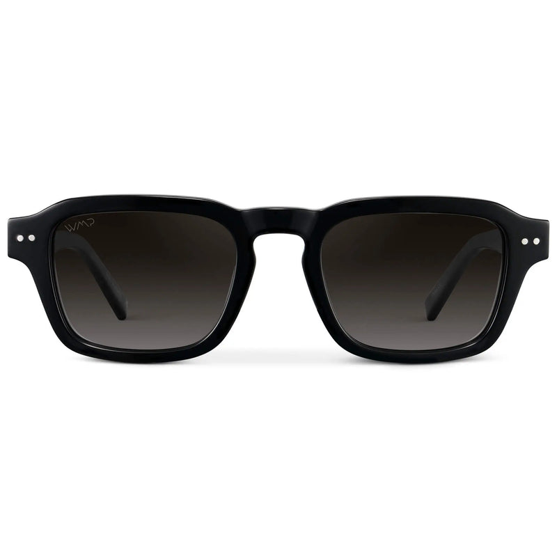 Morris | Polarized - Black / Oak Brown Gradient