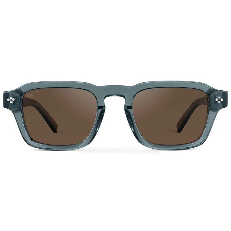 Morris | Polarized - Crystal Stone Blue / Brown Lens