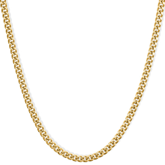 Gold || Gold Simple Chain Necklace