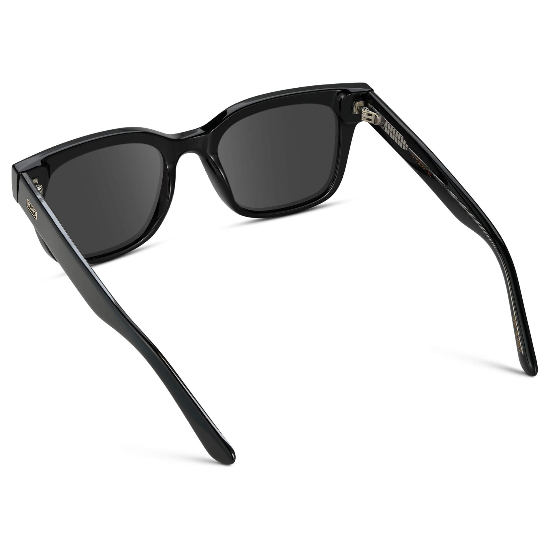 Black / Grey || Square Frame Prescription Sunglasses