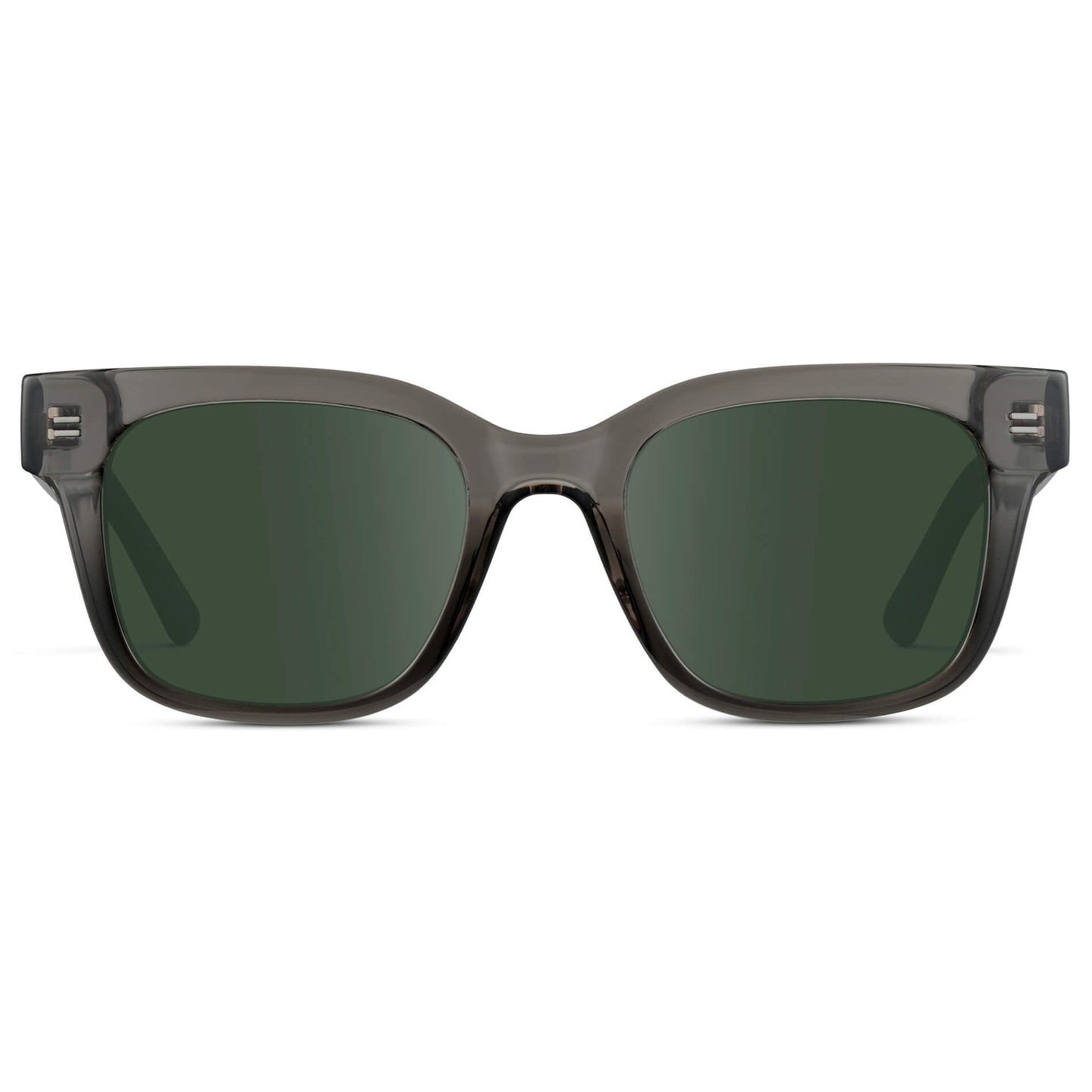 Black Ice Fade / G15 || Square Frame Prescription Sunglasses