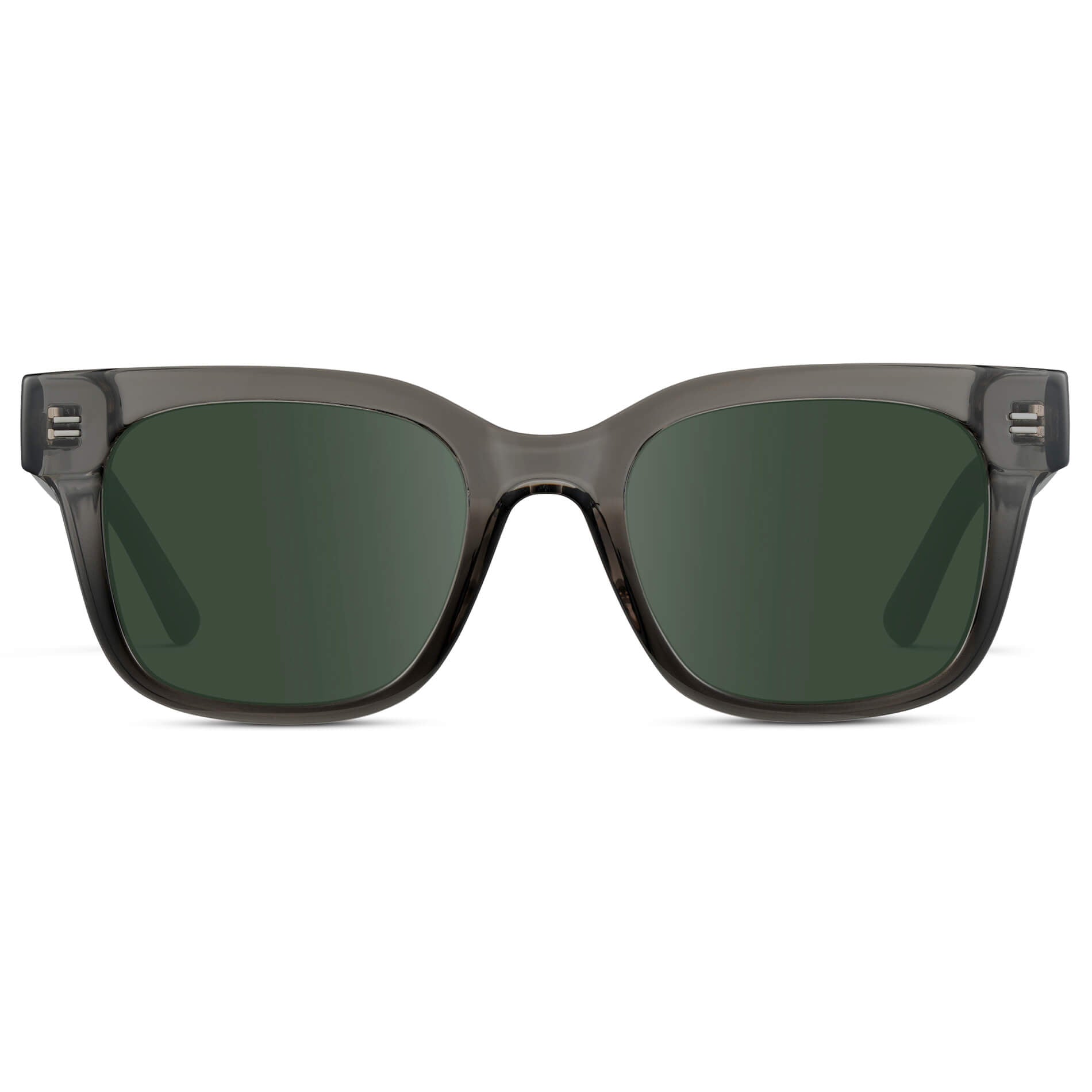 Black Ice Fade / G15 || Square Frame Prescription Sunglasses