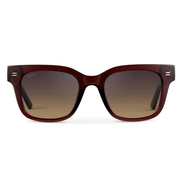 Nash | Polarized - Red Garnet / Gradient Amber Lens
