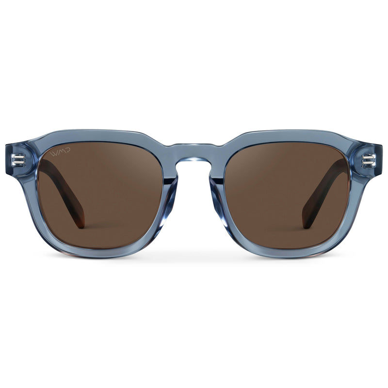 Nelson | Polarized - Denim Blue / Brown Lens