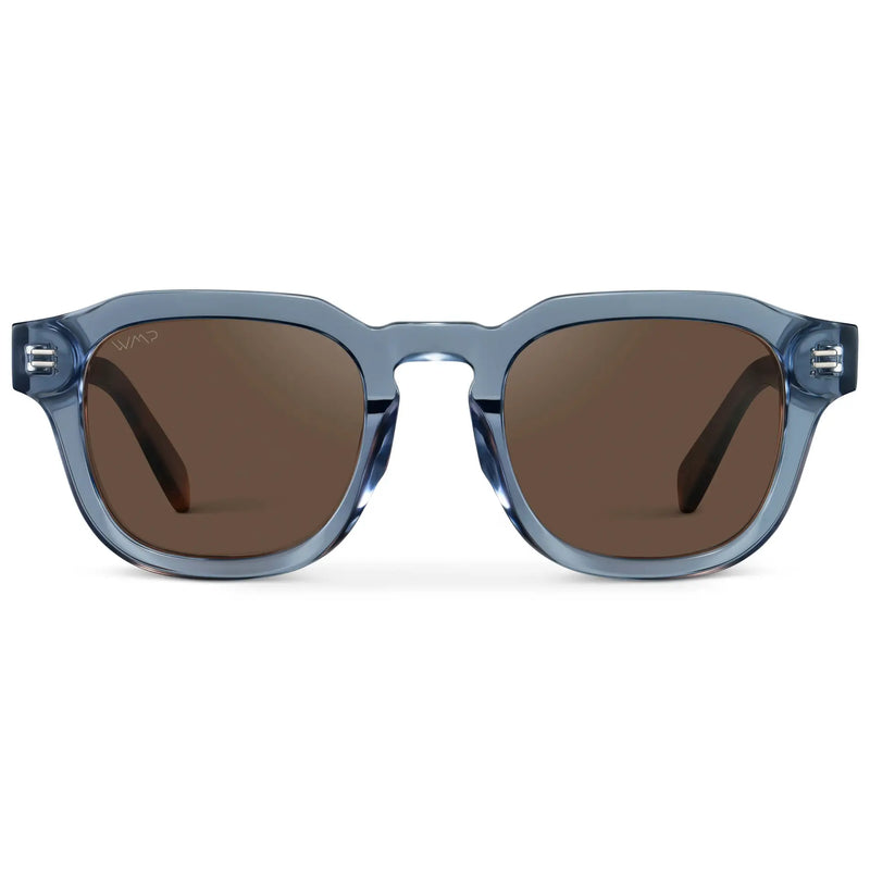 Nelson | Polarized - Denim Blue / Brown Lens
