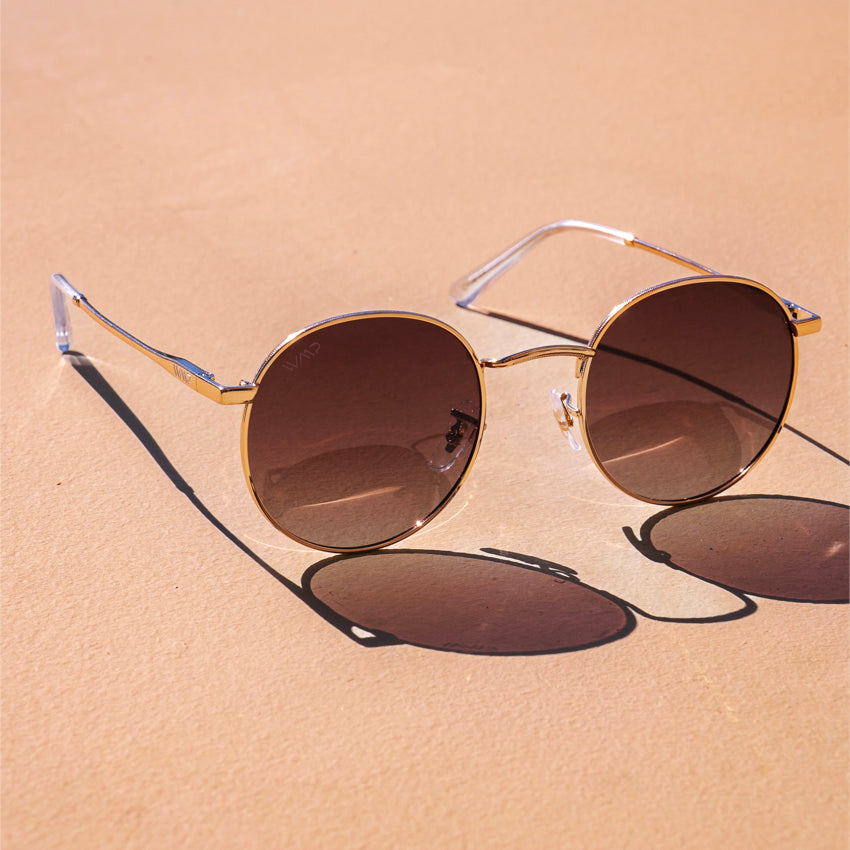 Gold / Brown Gradient Lens