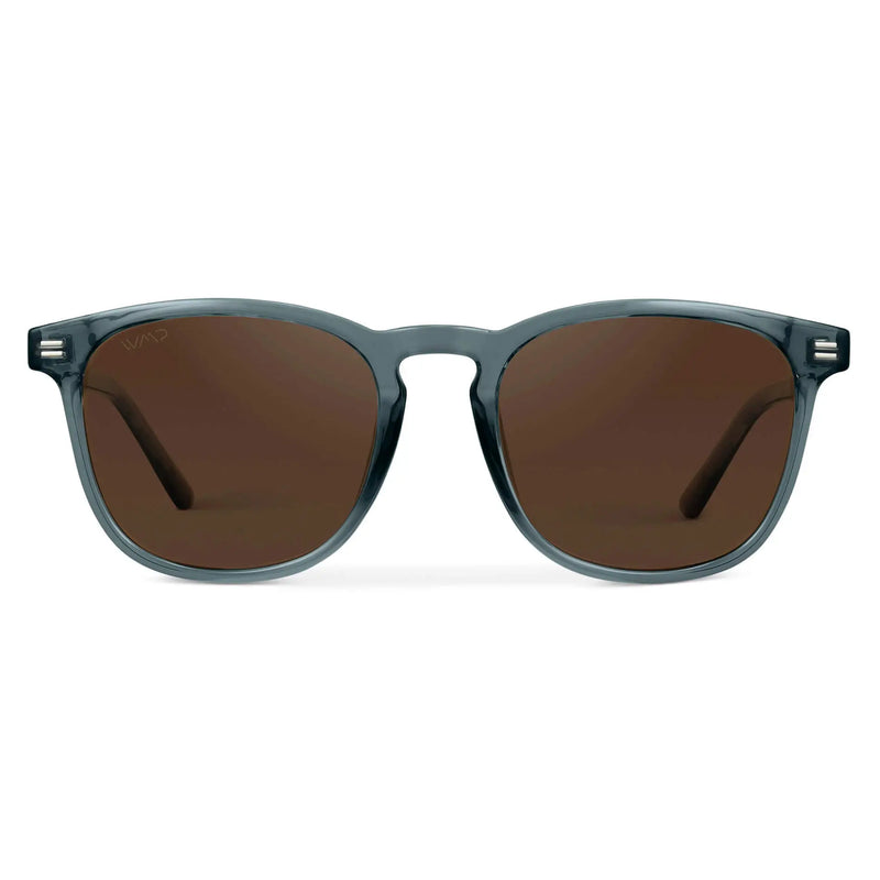 Nick | Polarized - Crystal Stone Blue / Brown Lens