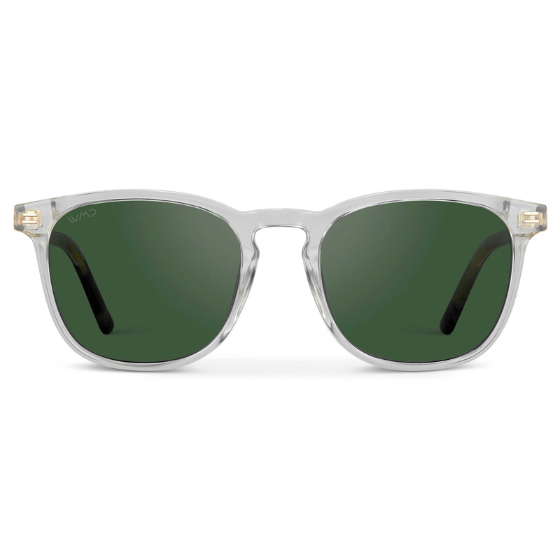 Nick | Polarized - Clear / Smoke Green Lens