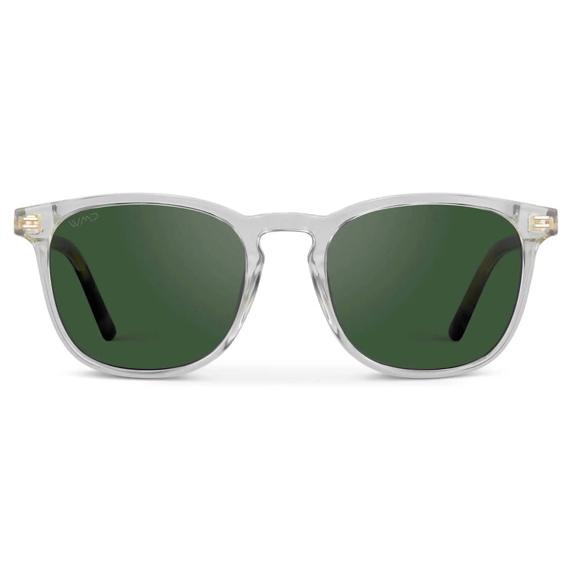 Nick | Polarized - Clear / Smoke Green Lens