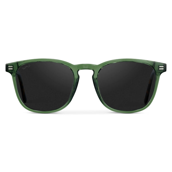 Nick | Polarized - Emerald Green / Black Lens