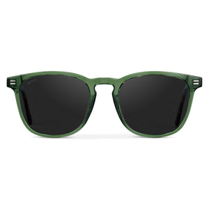Nick | Polarized - Emerald Green / Black Lens