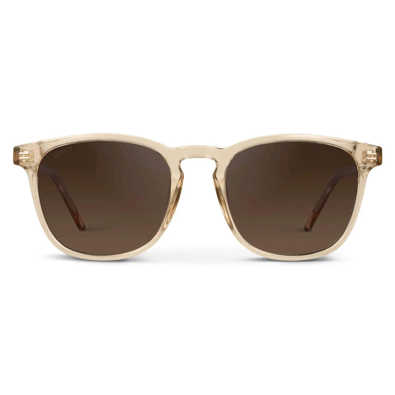 Nick | Polarized - Crystal Sand Brown / Dark Beige Gradient Lens