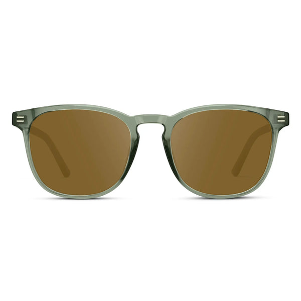 Nick | RX - Sage Green / Amber Lens