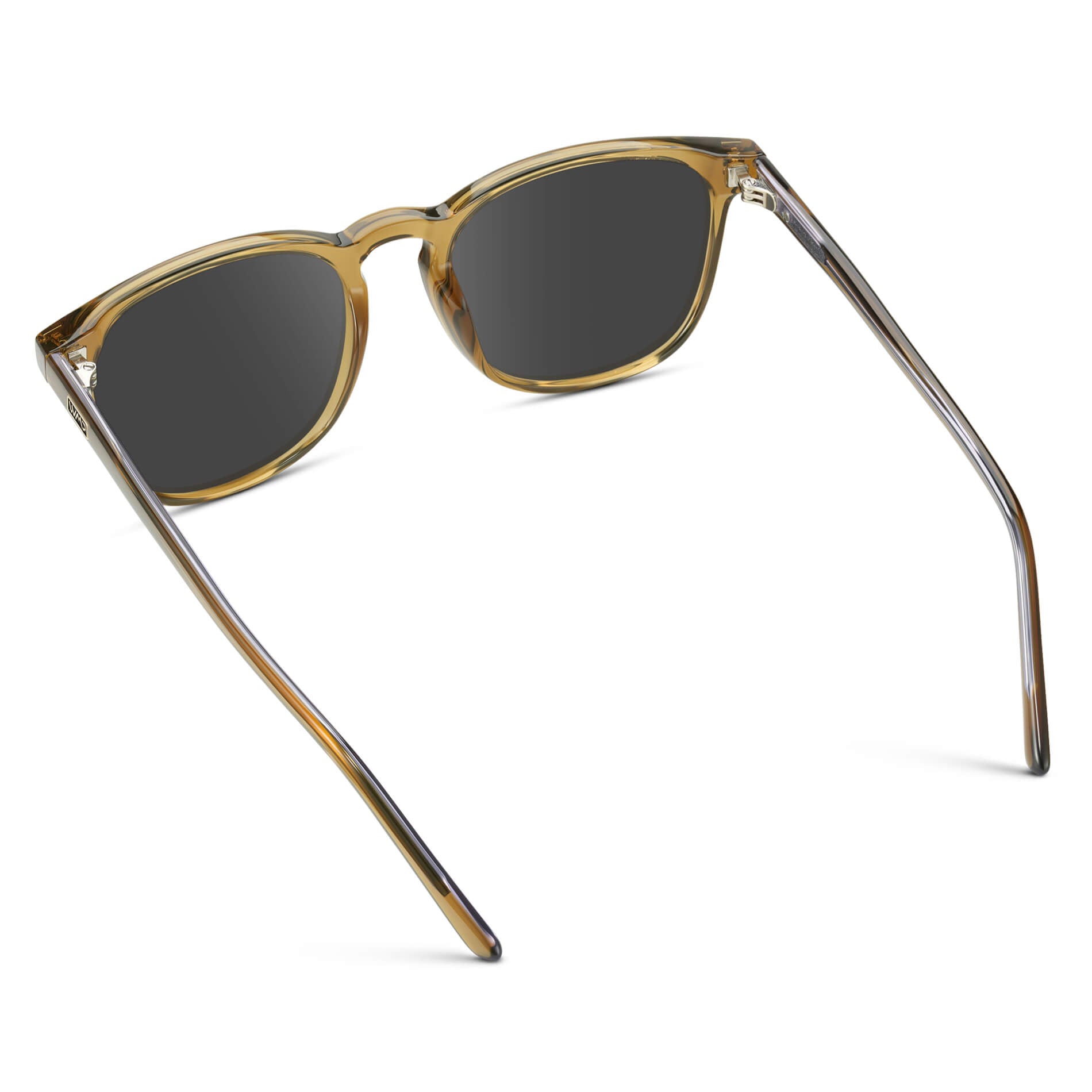 Crystal Verde / Grey Lens || Verde Square Frame Prescription Sunglasses with Grey Lenses