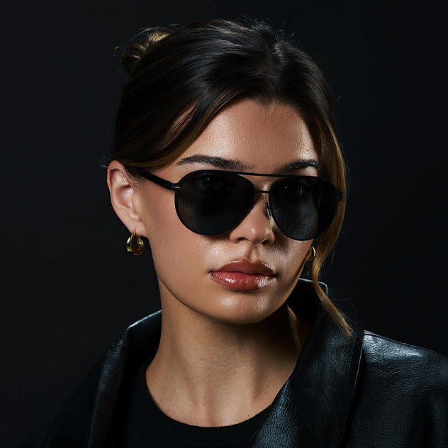 Onyx | Polarized - Matte Black / Black Lens