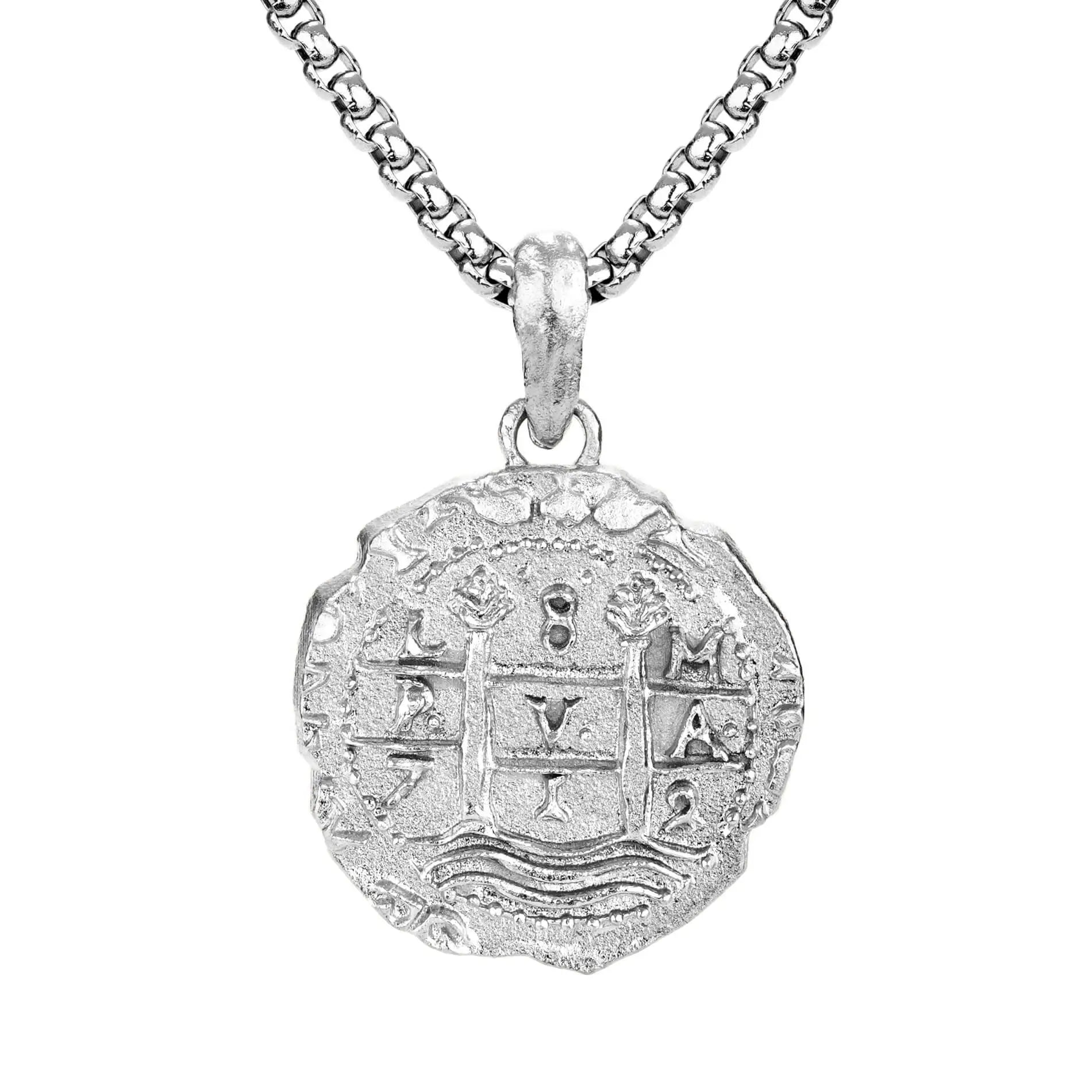 Oro | Shipwreck-Inspired Coin Pendant Necklace for Men – WMP Eyewear