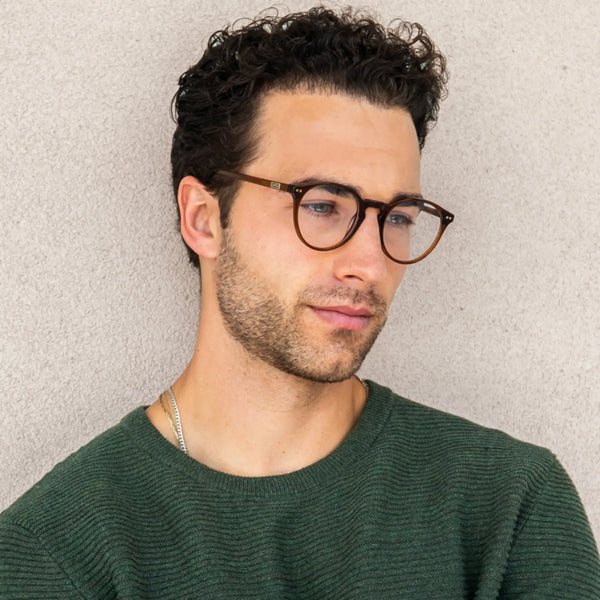 Owen | Blue Light - Crystal Chestnut Brown