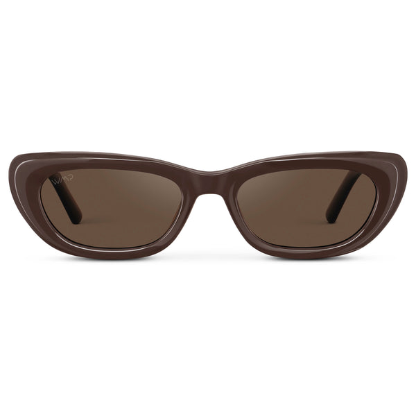 Quinn - Mocha Brown / Brown Lens