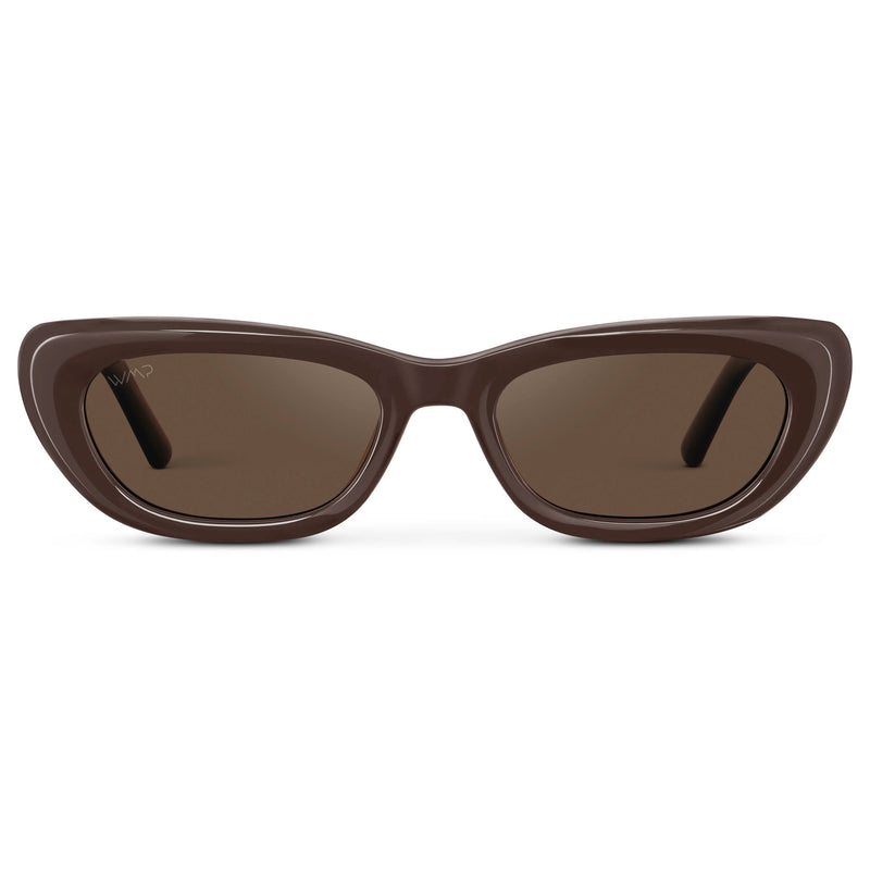 Quinn - Mocha Brown / Brown Lens