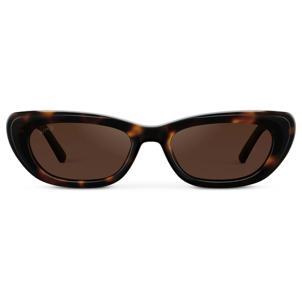 Quinn - Brown Tortoise / Dark Brown Lens