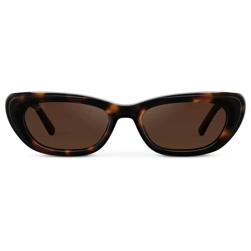 Quinn - Brown Tortoise / Dark Brown Lens