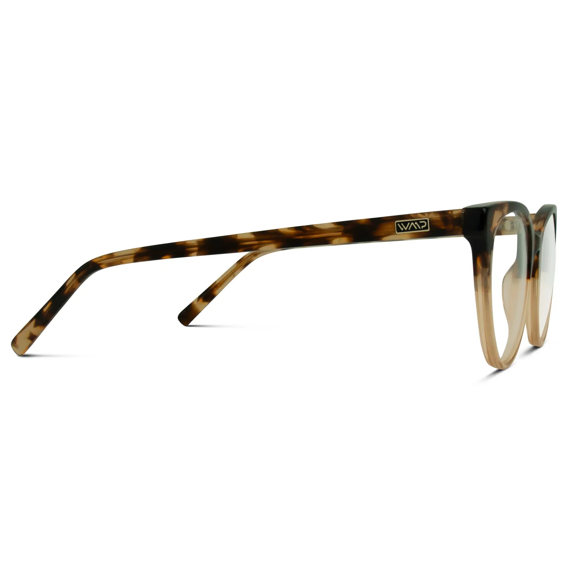 Crystal Brown Tortoise || Brown Cateye Frame Blue Light Blocking Glasses for Computer Use