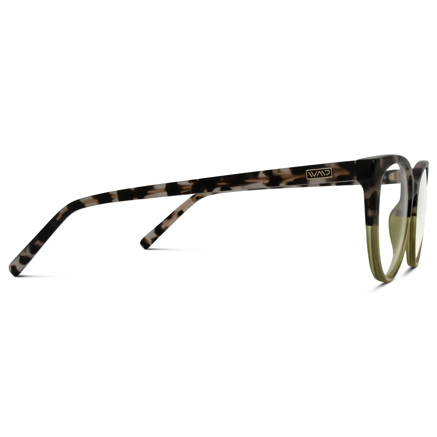 Tortoise Light Crystal Green || Green Cateye Frame Blue Light Blocking Glasses for Computer Use