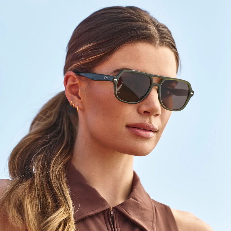 Rally | Polarized - Olive Green / Brown Lens