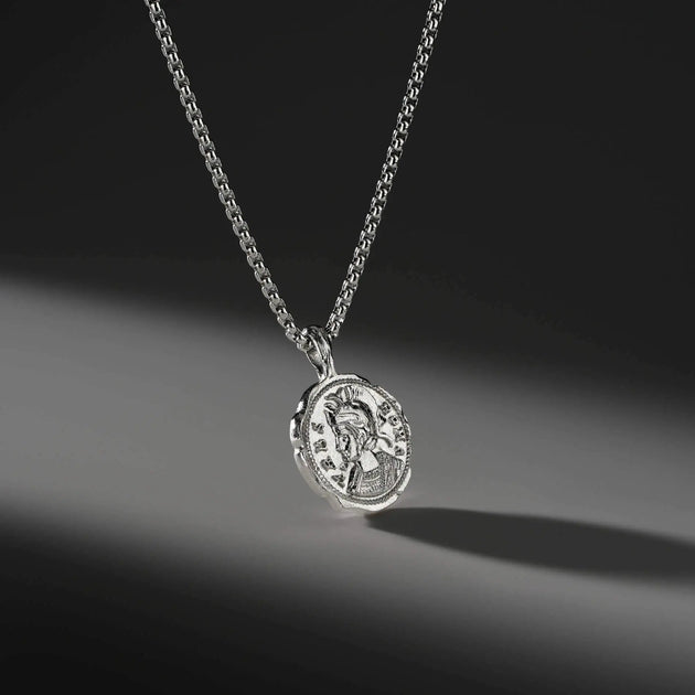 Remus: Round Roman Coin Pendant