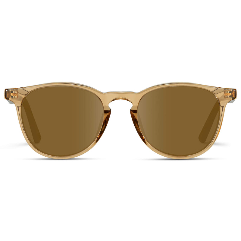 Rowan | RX - Crystal Brown Marble / Amber Lens
