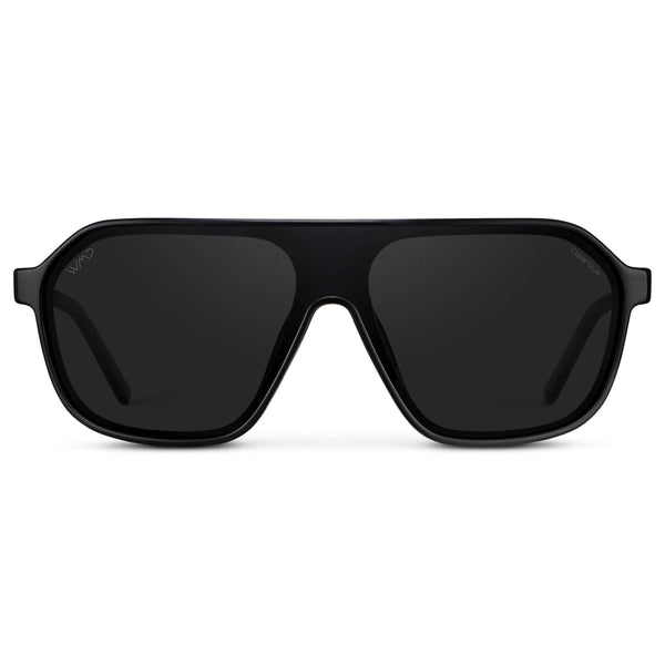 Ryder | Polarized - Black / Black Lens