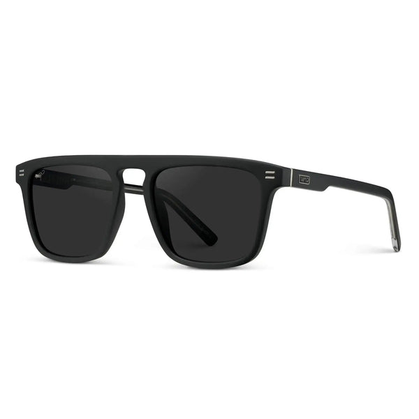 Sawyer | Polarized - Matte Black / Black Lens