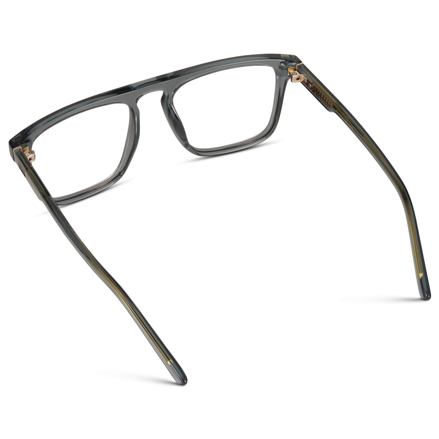 Crystal Stone Blue || Prescription Frames with Clear Lens