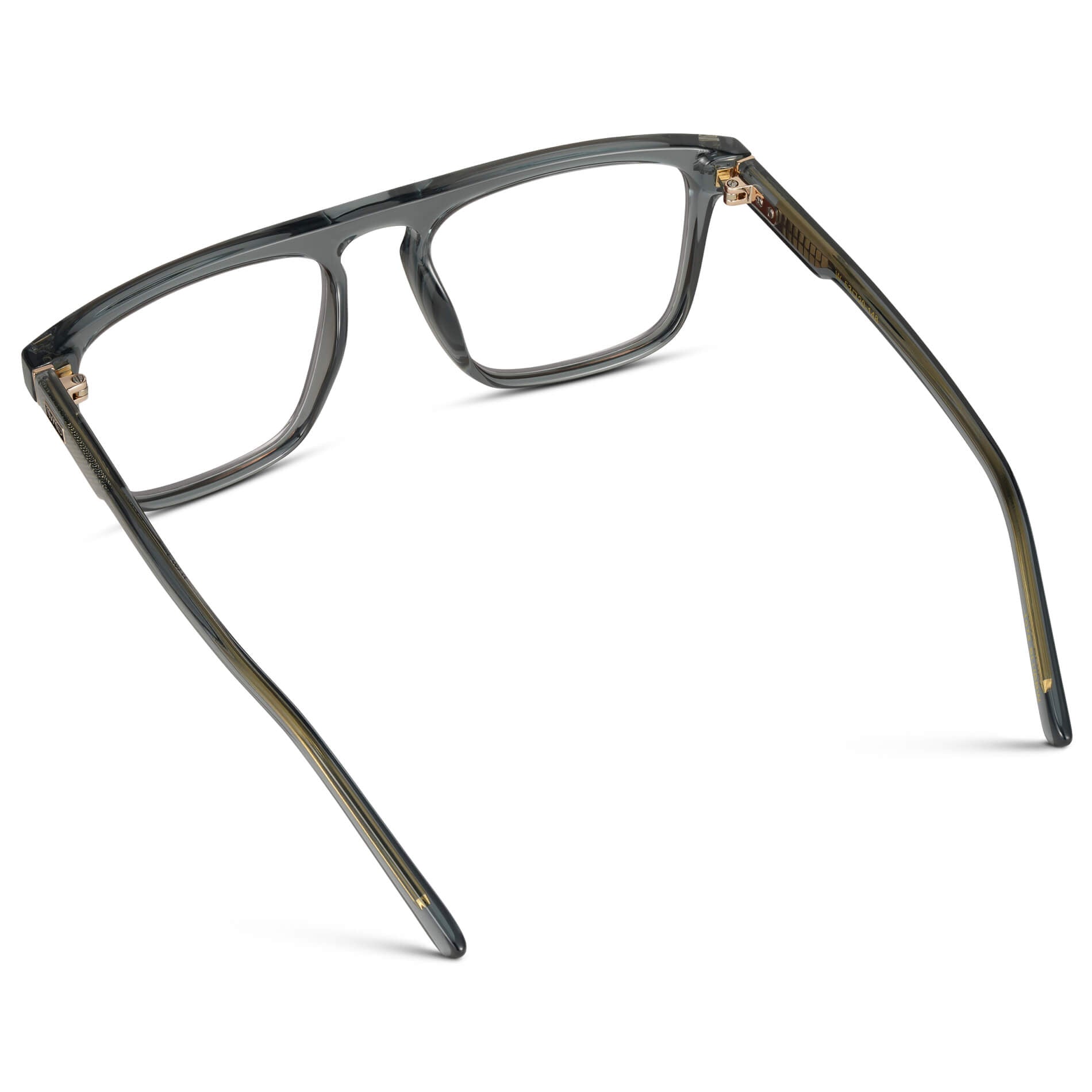 Crystal Stone Blue || Prescription Frames with Clear Lens