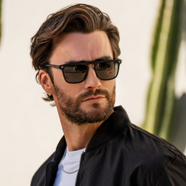 Sawyer | Polarized - Matte Black / Black Lens