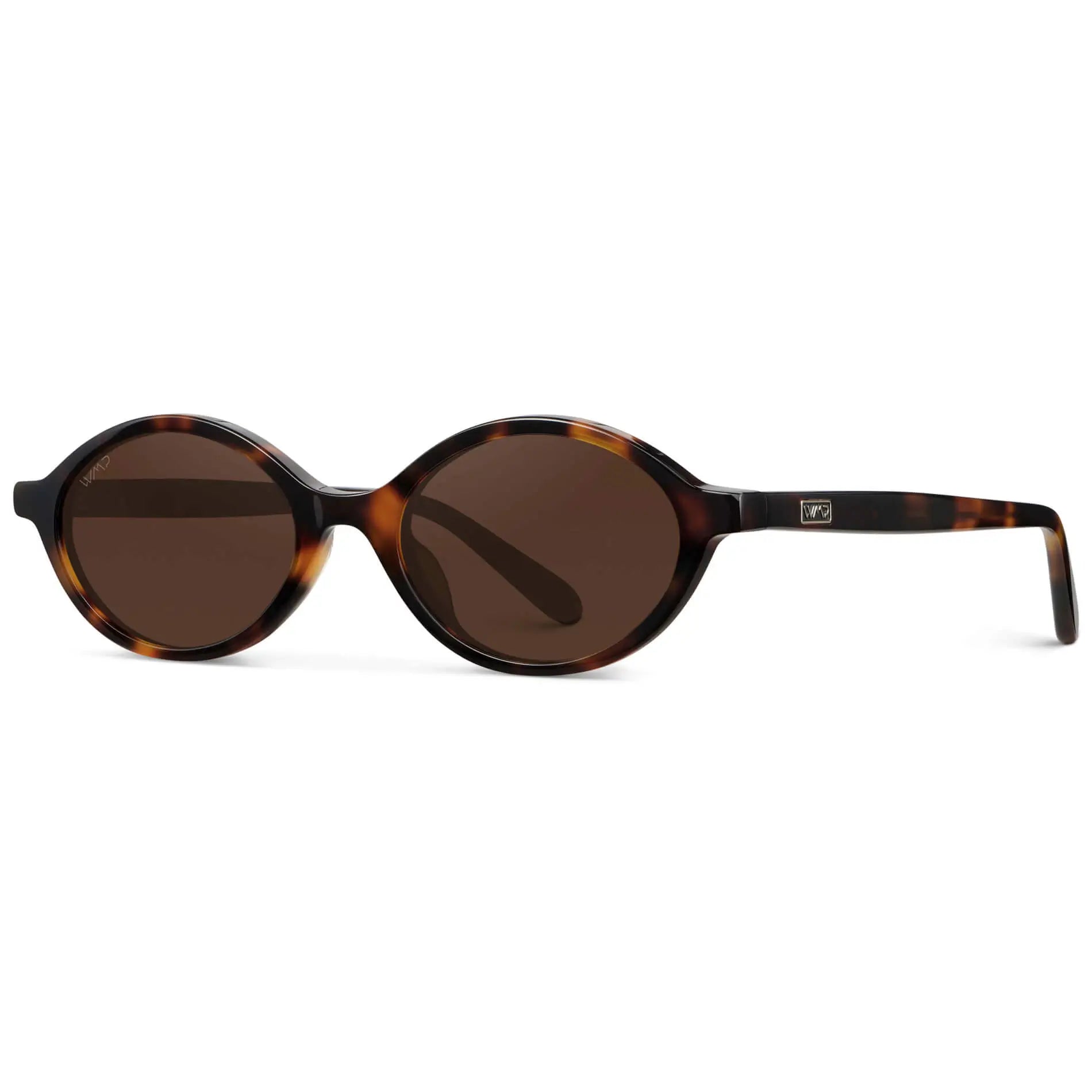 Brown Tortoise / Dark Brown Lens || Women's Non-Polarized Anti-Reflective Sunglasses with Brown Tortoise Acetate Frame and Dark Brown Lens