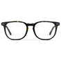Obsidian Gold Tortoise || Men's Rectangular Prescription Eyeglasses with Obsidian Gold Tortoise Frame and Clear Lens