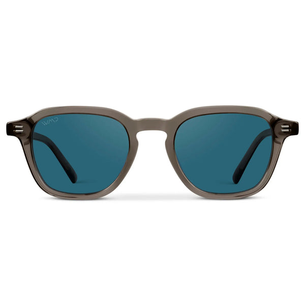 Silas | Polarized - Crystal Gunmetal / Laguna Blue Lens