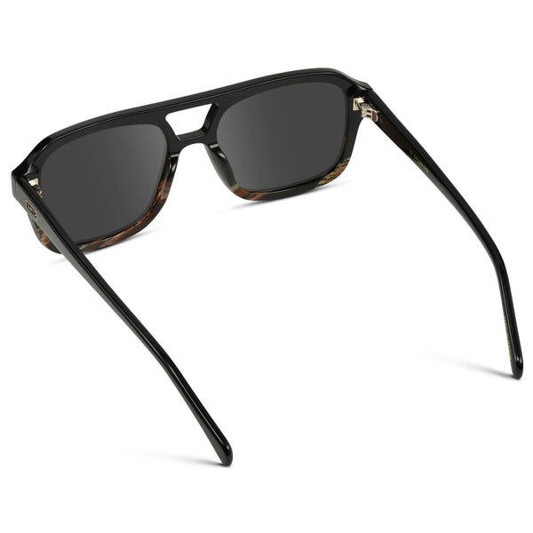Sydney | Prescription Sunglasses - Black Mineral / Grey