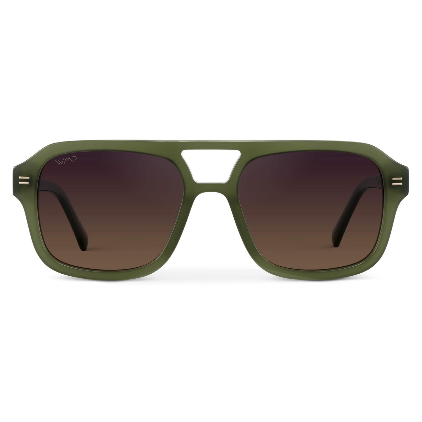 Olive Green / Sunset Gradient Lens