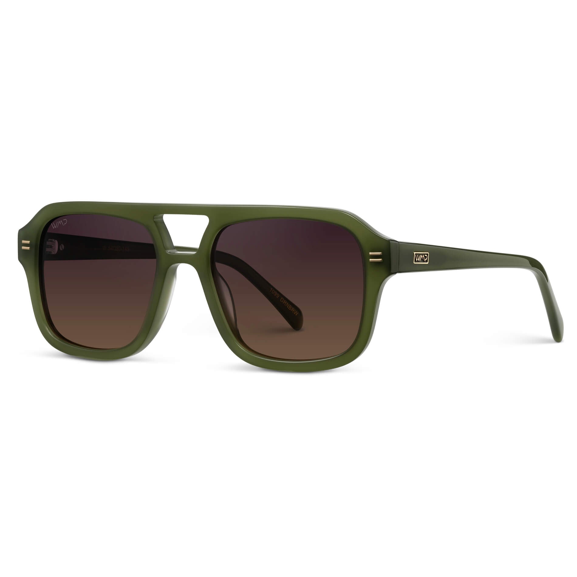 Olive Green / Sunset Gradient Lens