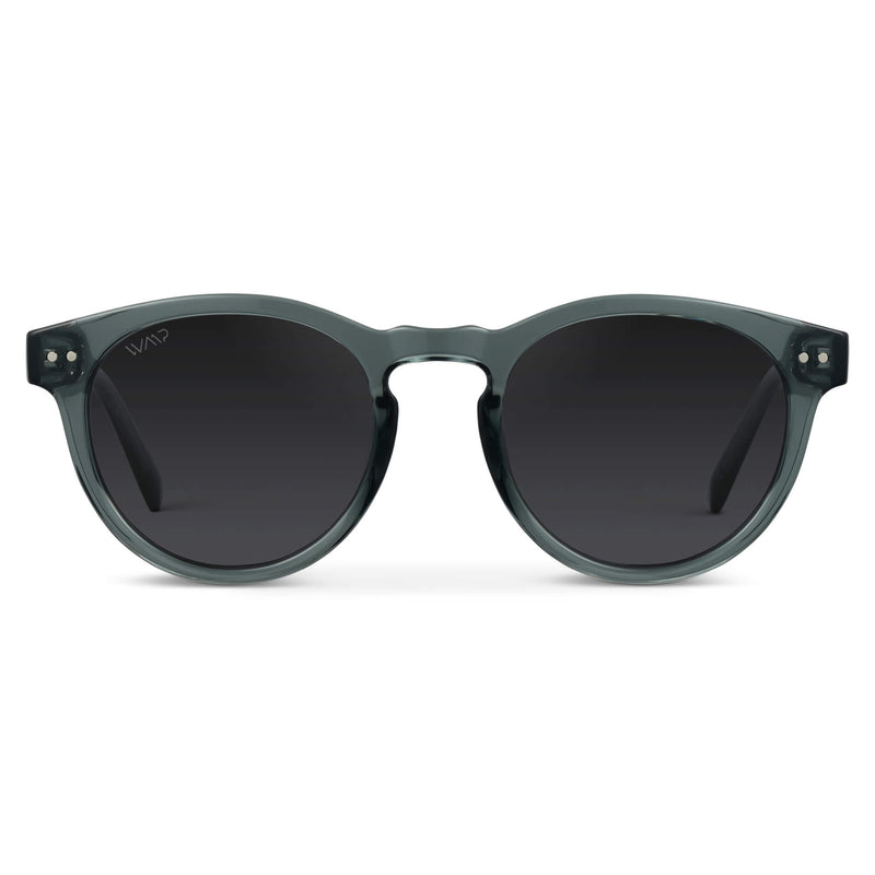 Tate | Polarized - Crystal Blue Frame / Black Lens