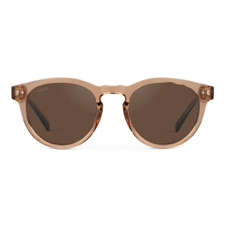 Illesteva Leonard II Clear Crystal Brown Sunglasses with Case BEAUTIFUL ILLESTEVA LEONARD ITALY HAND MADE SUNGLASSES 48-22  main image 2