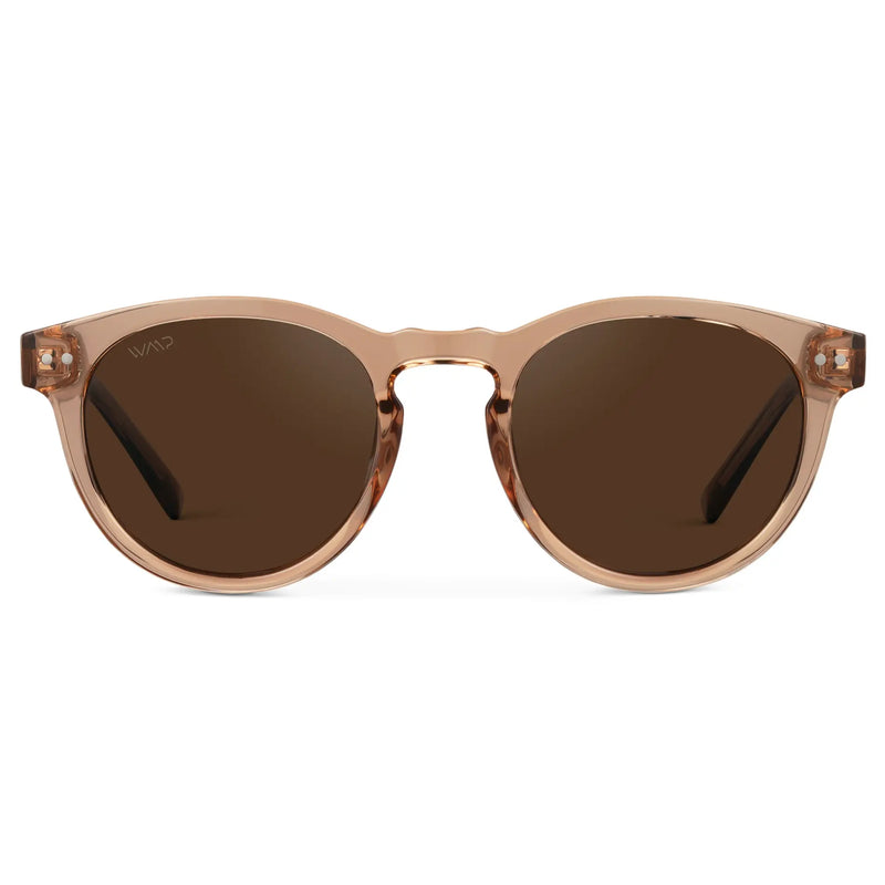 Tate | Polarized - Light Crystal Brown / Brown Lens